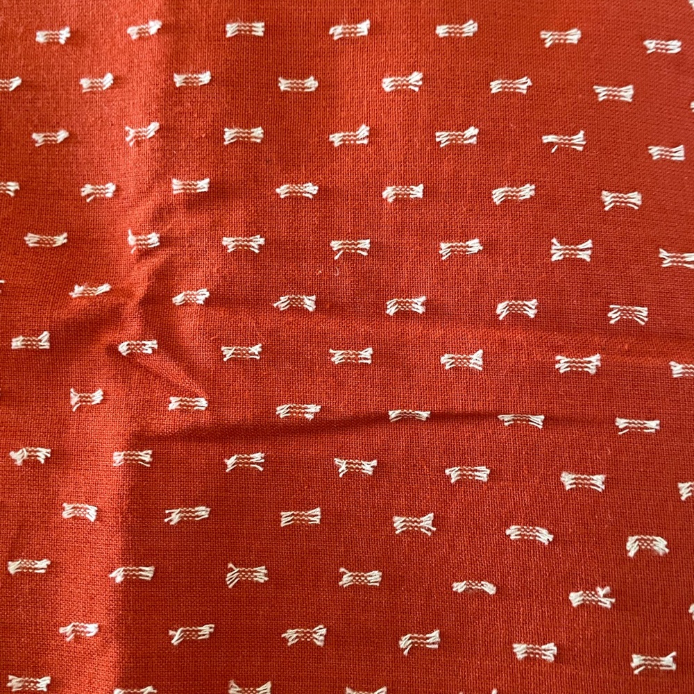 Ruby Star Society - Warp & Weft by Alexia Abegga - Flicker in Persimmon 2 yards